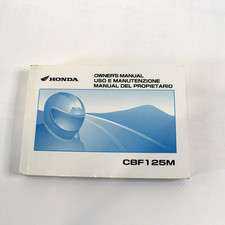 Genuine 2010 Honda CBF125M