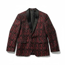 Coofandy Red Black Tuxedo