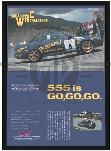 Subaru legacy 555 wrc - 555,