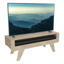 120cm Whitewashed Oak TV Stand