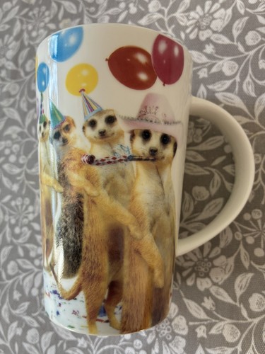 Meerkat birthday mug party - meerkat, –