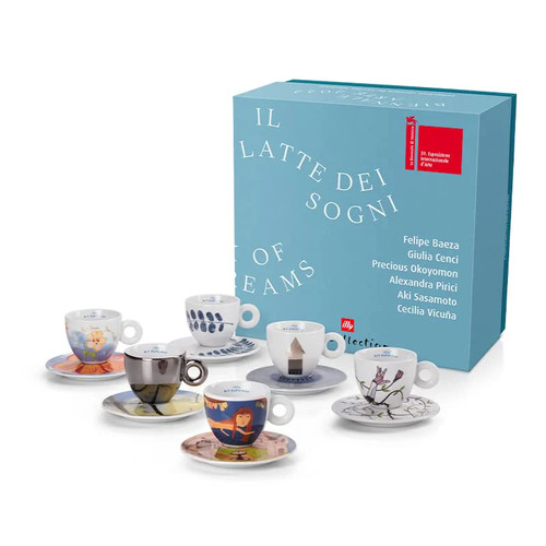 Illy art collection set - of, 6
