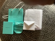 Tiffany Bag , Box ,pouch , Tissue And Card With Envelope