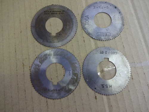 Bore slitting saw - saw, blades