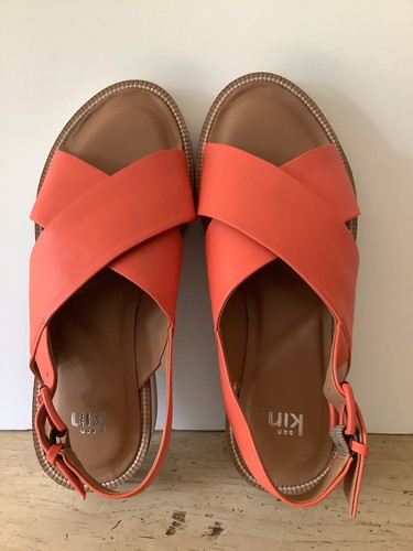 Kin john lewis orange leather - kin,