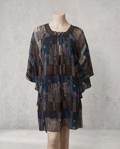 Strings womens silk chiffon - strings,