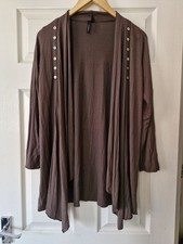 YONG KIM Brown Top UK10 Bust