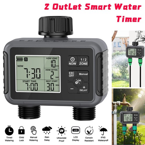 Outlet water timer garden - water,
