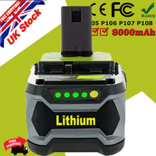 18V 8.0Ah Replacement For