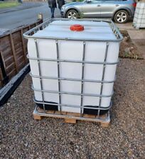 IBC Water Tanks 1000 Litre Container Storage Cage Tap Outlet And Lid DELIVERY 