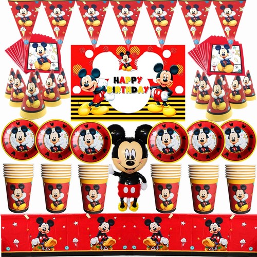Red mickey mouse kids birthday - red,