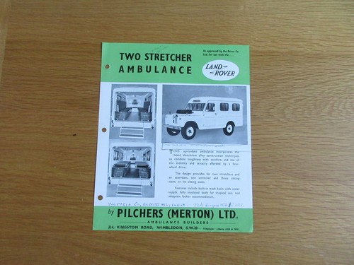 Land rover pilchers - land,