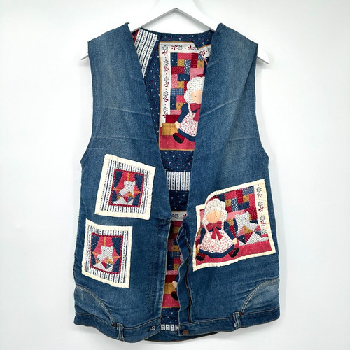 Vintage upcycled denim - vintage,