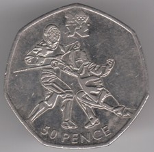United Kingdom 50p Pence 2011