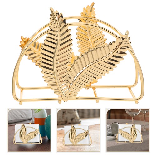 Leaves design metal napkin - design,