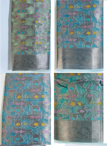 Organa maslin jamdani saree - maslin,