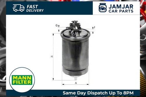 Mann wk853 fuel filter fits - fuel,