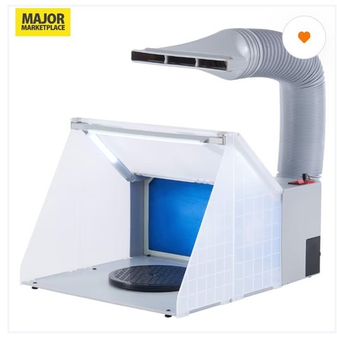 Airbrush spray booth dual fan - spray,