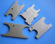 4 x Swagelok / Parker Gap Inspection Gauges -  No Go