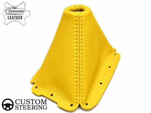Yellow genuine leather gear - genuine,