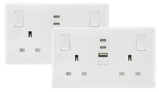 Masterplug Double 13A Switched