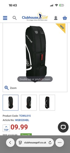 Wilson golf luggage travel - wilson,