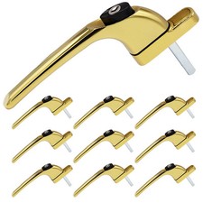 10 x UPVC Window Handle Universal Espag Key Locking For Double Glazing