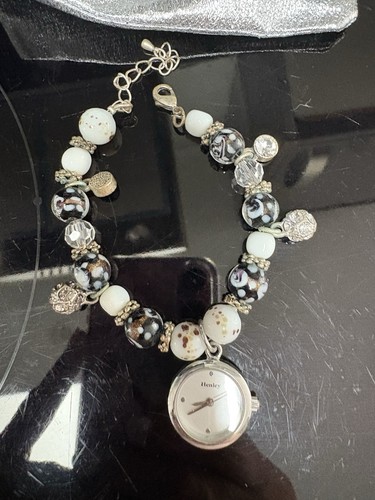 Ladies watch beaded chain - watch,