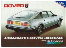 Rover SD1 2000, 2300, 2600 &