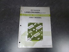 1997 Toyota Land Cruiser Electrical Wiring Diagrams Manual 40th Limited 4WD 4.5L