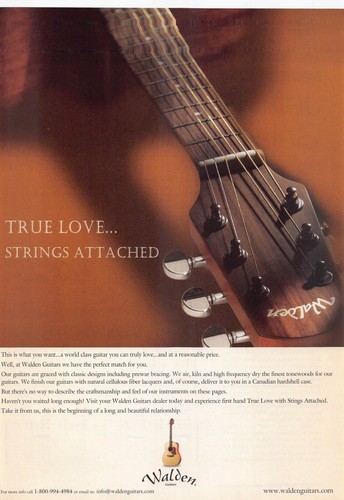 Walden guitars print - walden,