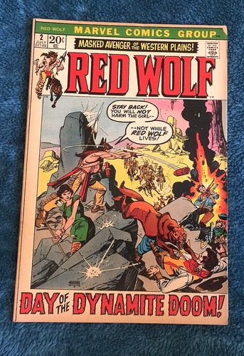 Red wolf july 1972 - wolf,