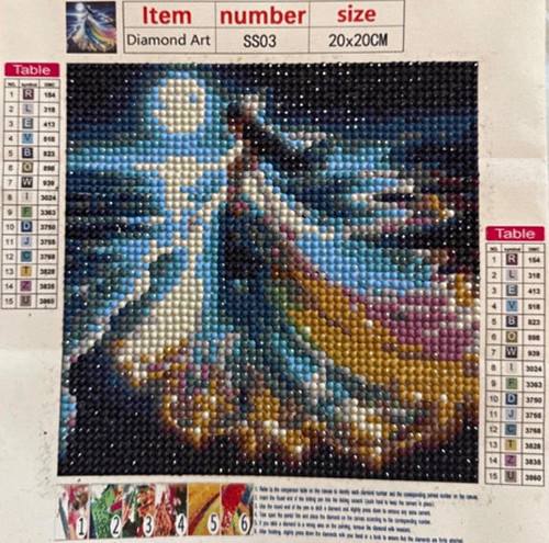 Diamond painting mosaic - diamond,