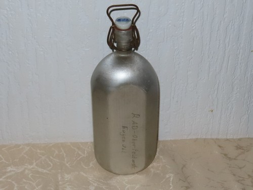 Water bottle aluminum - bottle, marked