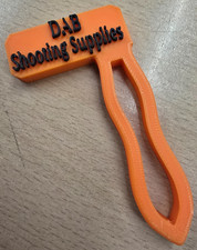 12 Bore Shotgun Safety Flag Semi Automatic Breech Safety 3d print