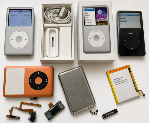 Apple ipods classic 5th - x,