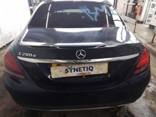 BOOT LID MERCEDES C-CLASS MK4 FL 2014 TO 2021 C 200 D AMG LINE 4 DR SALOON BLUE 