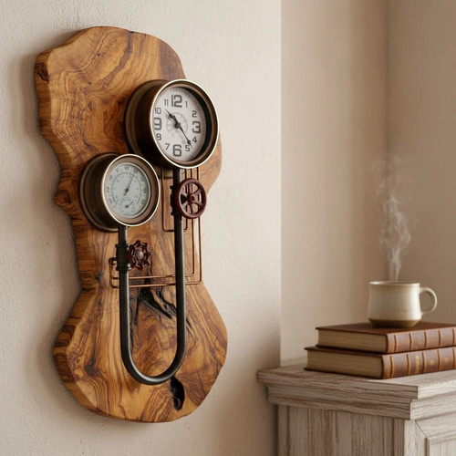 Industrial steampunk olive - industrial,