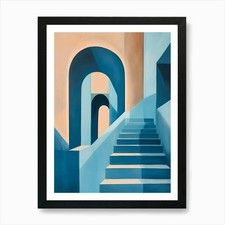 Stairway To Heaven 11 Art Print Framed Wall Art Poster Canvas Print Picture