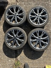 17” Ford Fiesta Ecoboost St-Line Alloy GREY Wheels Alloys With Tyres Mk7.5 8 