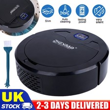 Smart Robot Vacuum Cleaner Automatic Sweeper Floor Clean Rechargeable UK