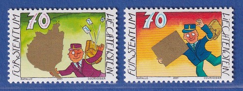 Liechtenstein 2001 greeting