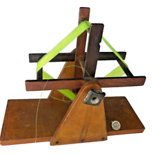 Yarn Winder Wood Vintage Crafts Crafting Wooden Sewing Wool Work ra