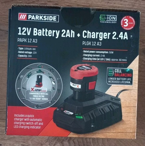 Parkside power tool battery - parkside,