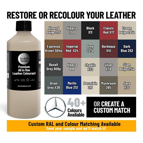 Leather repair paint dye for - repair,