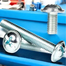 M4 DOOR HANDLE THREADED SCREWS BOLT 18 LENGTHS CUPBOARD DOOR DRAWER KNOB CHOOSE 