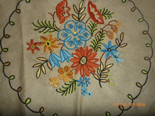 Vintage hand embroidered - vintage,