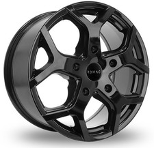 Alloy Wheels 16" Romac Cobra Black Gloss For Ford Transit [Mk7] 06-13