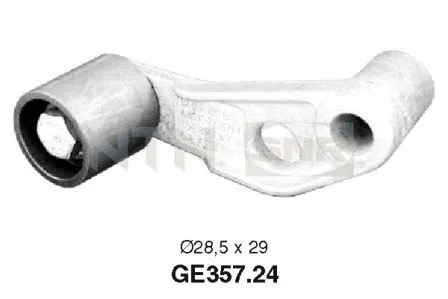 Deflection guide pulley - deflection/guide, timing