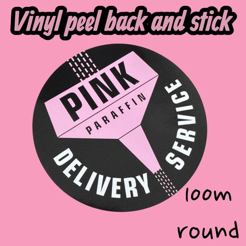 Pink paraffin delivery - pink,